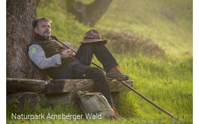 Ranger im Naturpark Arnsberger Wald