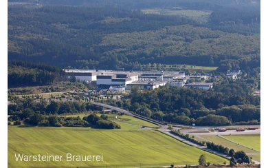 Luftbild Warsteiner Brauerei