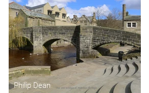 The old Hebden Bridge