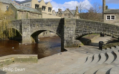 The old Hebden Bridge