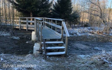 Brücke mit Frost